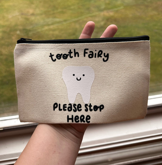 TOOTH FAIRY ZIPPER BAG