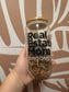 16oz CUSTOM ORDER GLASS TUMBLER // BEER CAN GLASS JAR