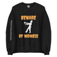 BEWARE OF MOMBIE HOLDING BOTTLE SWEATSHIRT (Unisex)